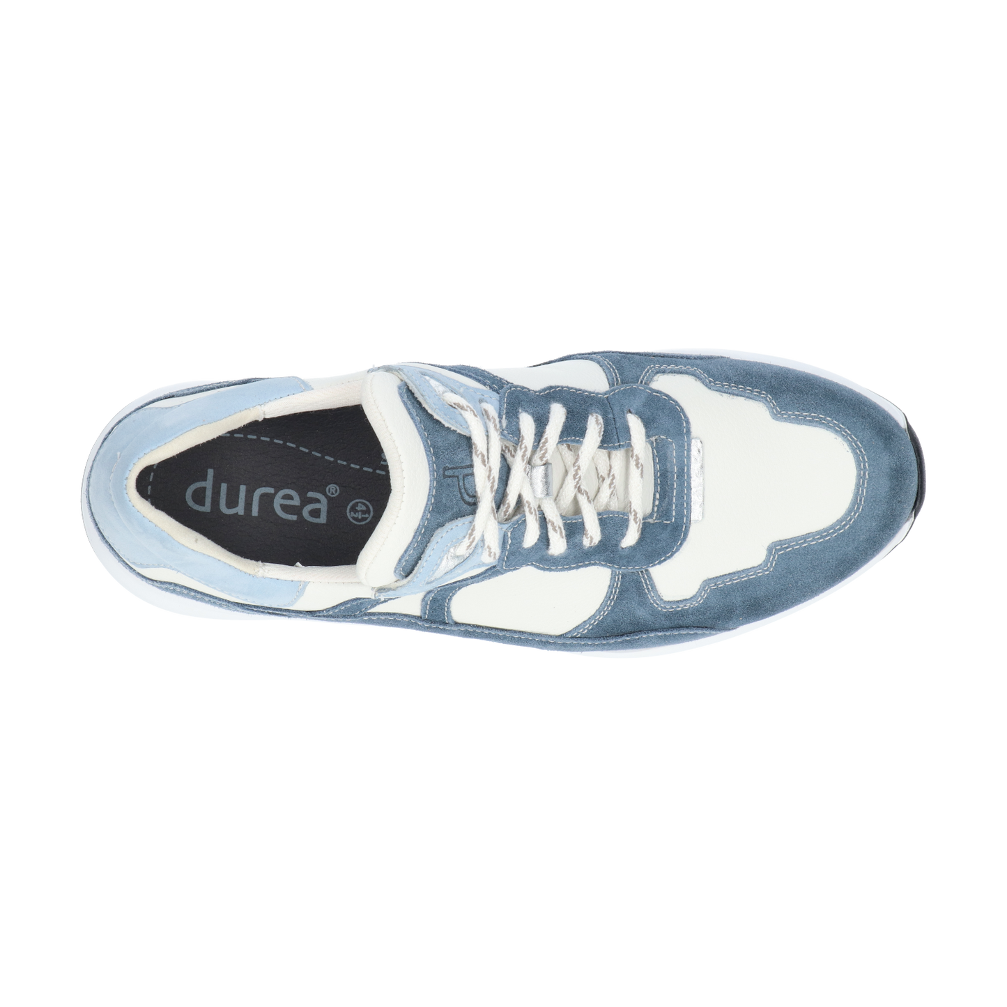 Fleur 6283 Denim Wit Zilver 1054