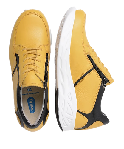 Bounce Nappa Leather 0570024 geel/zwart