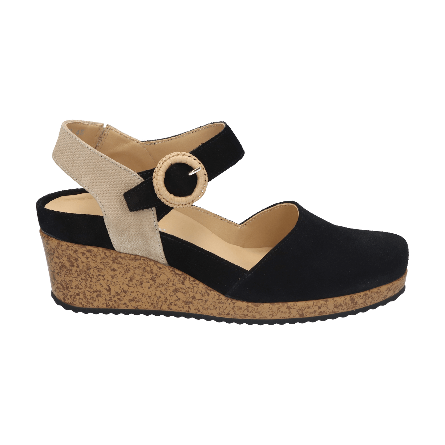 Esther 5919  Zwart/Zand 1007