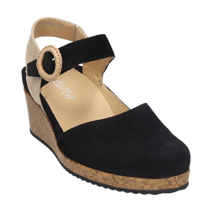Esther 5919  Zwart/Zand 1007
