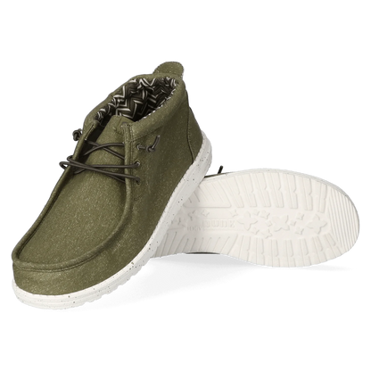 Wally Mid Canvas 40701 Olive