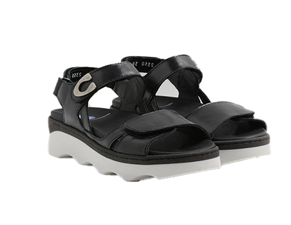 Medusa Reflex leather 0235033 zwart/wit