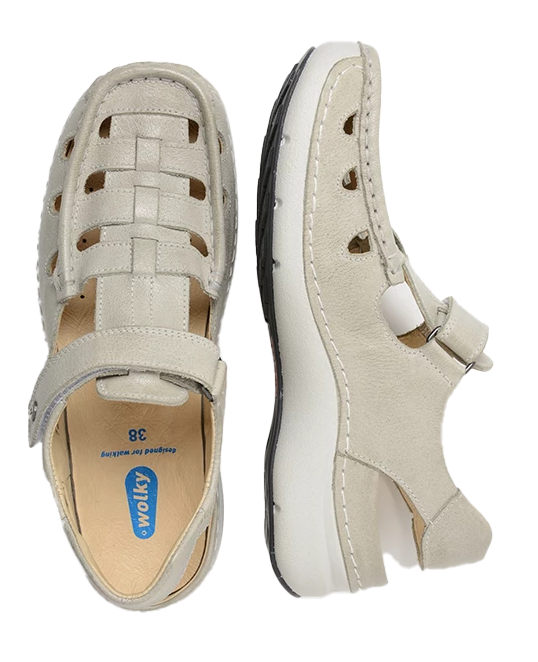Rolling Sun Oxford leather 0720435 Off white 120