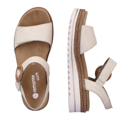 Sandaal D0Q52 60 Beige