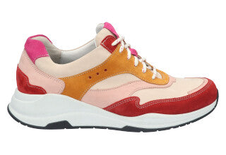 Sneaker 6267 Rood/Roze/Beige