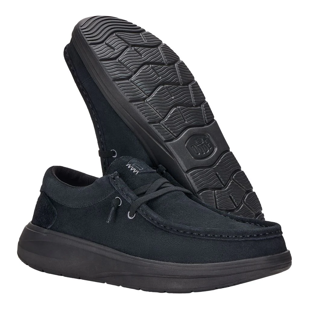 Wally Comf Suede 41975 001 Zwart