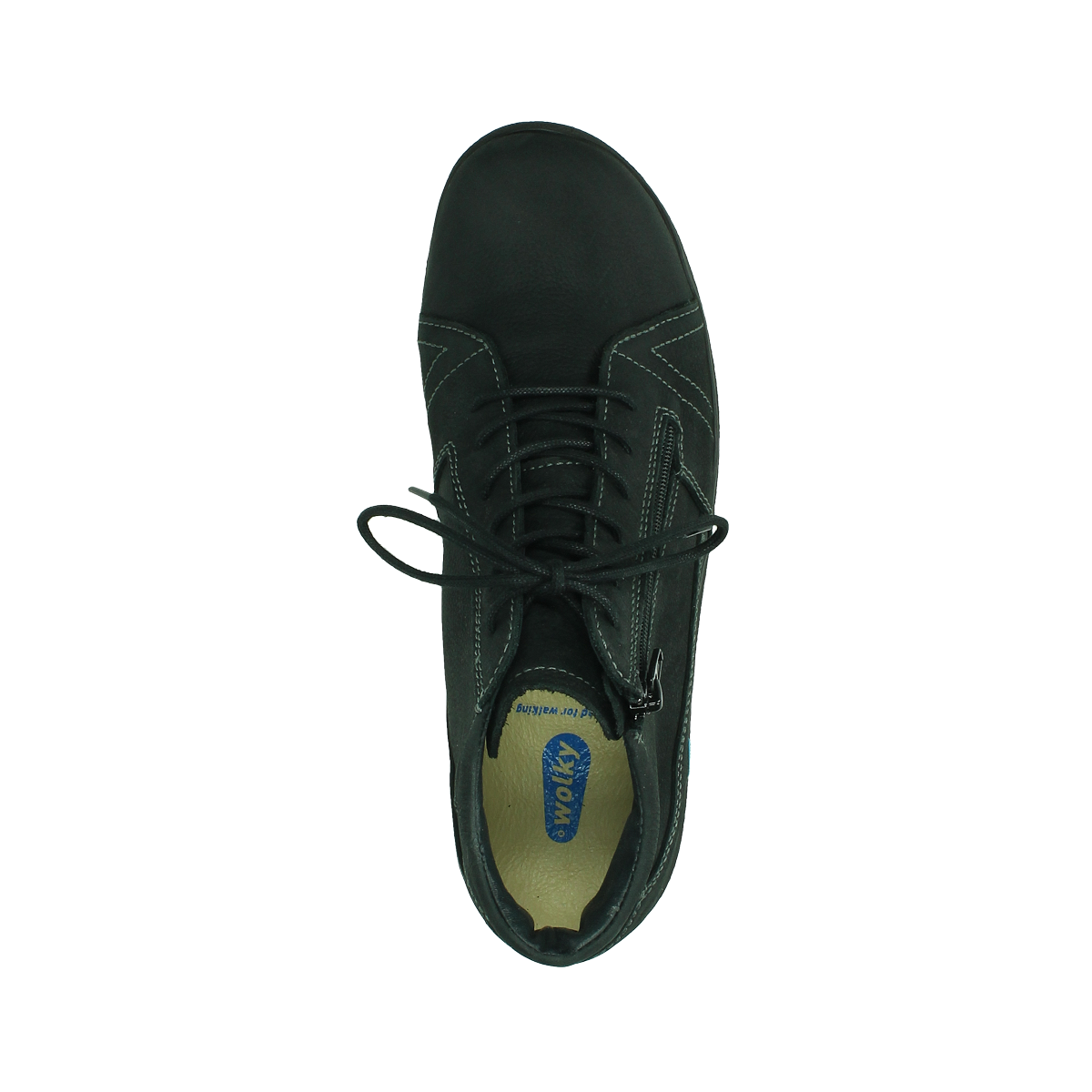 Why Antique nubuck 0660611 Zwart 000